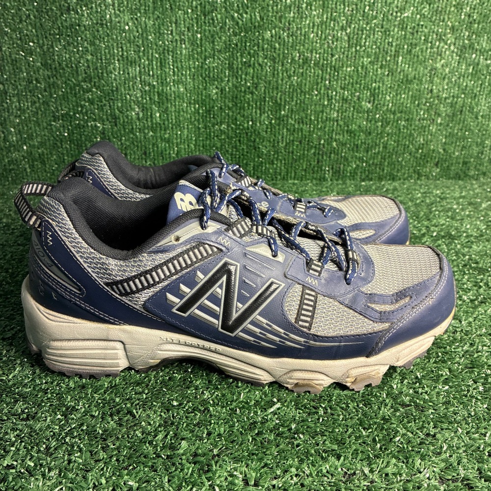 New Balance Trail Running XLT Footbed Gorpcore Sneaker Blue Mens 9 4E Extra Wide